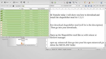 How to download+install ShapeShifter mod for 1.5.2!