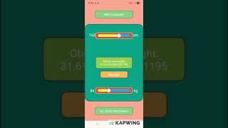 #android #bmi #calculator #shorts