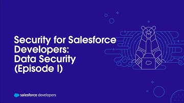 Security for Salesforce Developers: Data Security (Episode I)