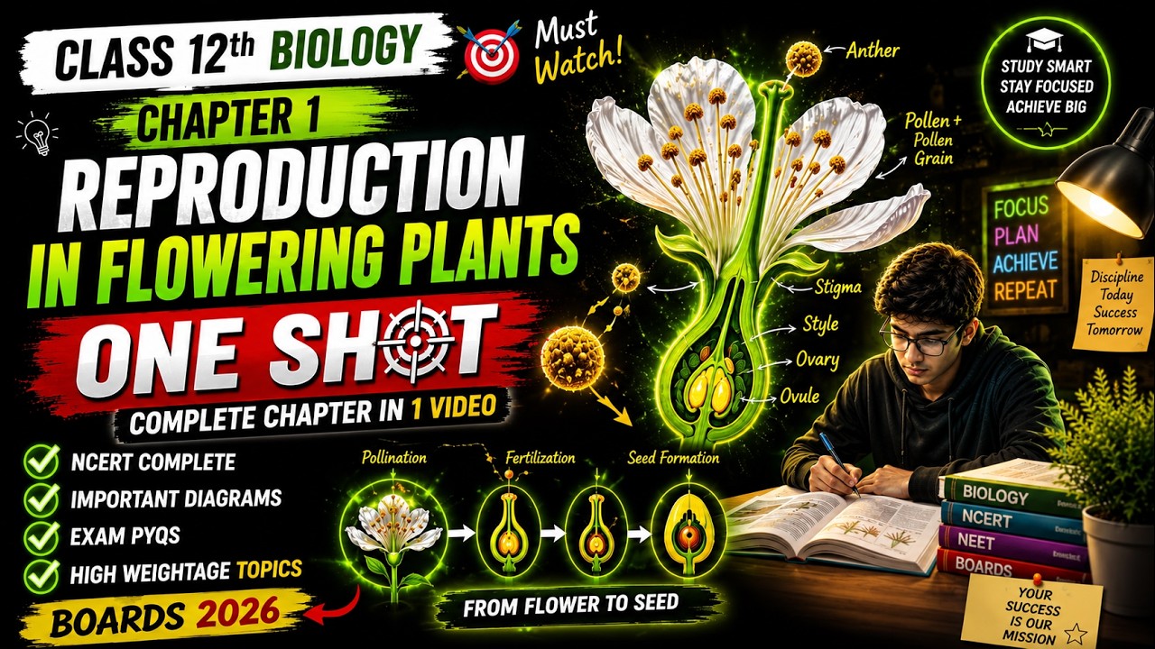Biology chapter 1 Sexual reproduction in flowering plants | NCERT ...
