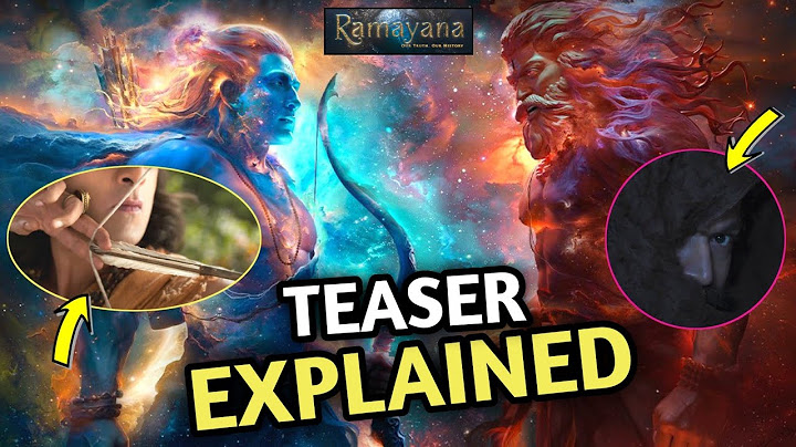 🔥Ramayana Intro Teaser Explained & Breakdown | Details, Hidden Symbolism & Character Look🔥