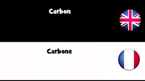 APPRENDRE L'ANGLAIS = Carbone