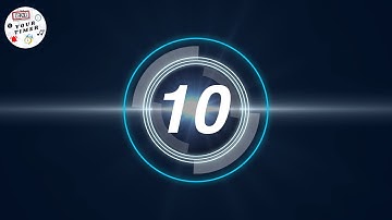 10 Second Countdown Timer with a Sound Effect/Music and Animation! - Your Timer!