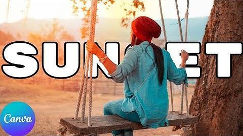 Text Behind Person Effect | Canva Tutorial 