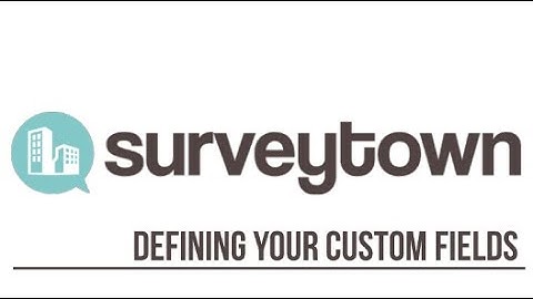 Defining Custom Fields