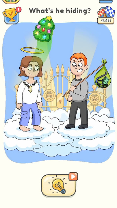 Dop5 What's he hiding?😇😈😑😋