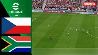 🔴CHEZH REPUBLIC vs SOUTH AFRICA | Match Stream | PES Game Simulation