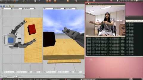 Kinect-Based Teleoperation of Willow Garage