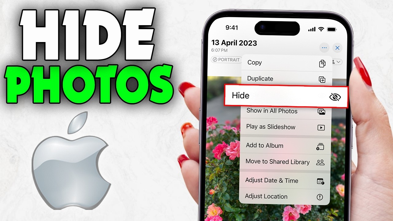 How to Hide Photos on iPhone Securely (2026)