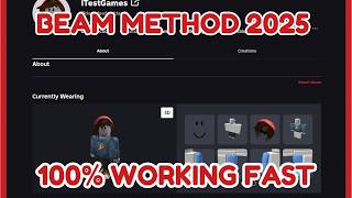 How To Beam On Roblox 2026 Method Working Roblox Beaming