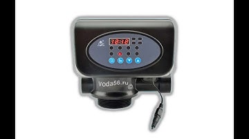 Настройка блока Runxin F63P3 для умягчения воды