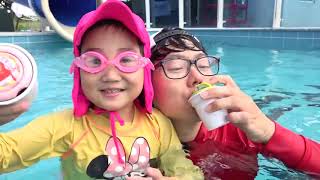 Boram Main di Mainan Air & Berenang di Kolam Seluncur Air Water Park ... | Bahasa Indonesia