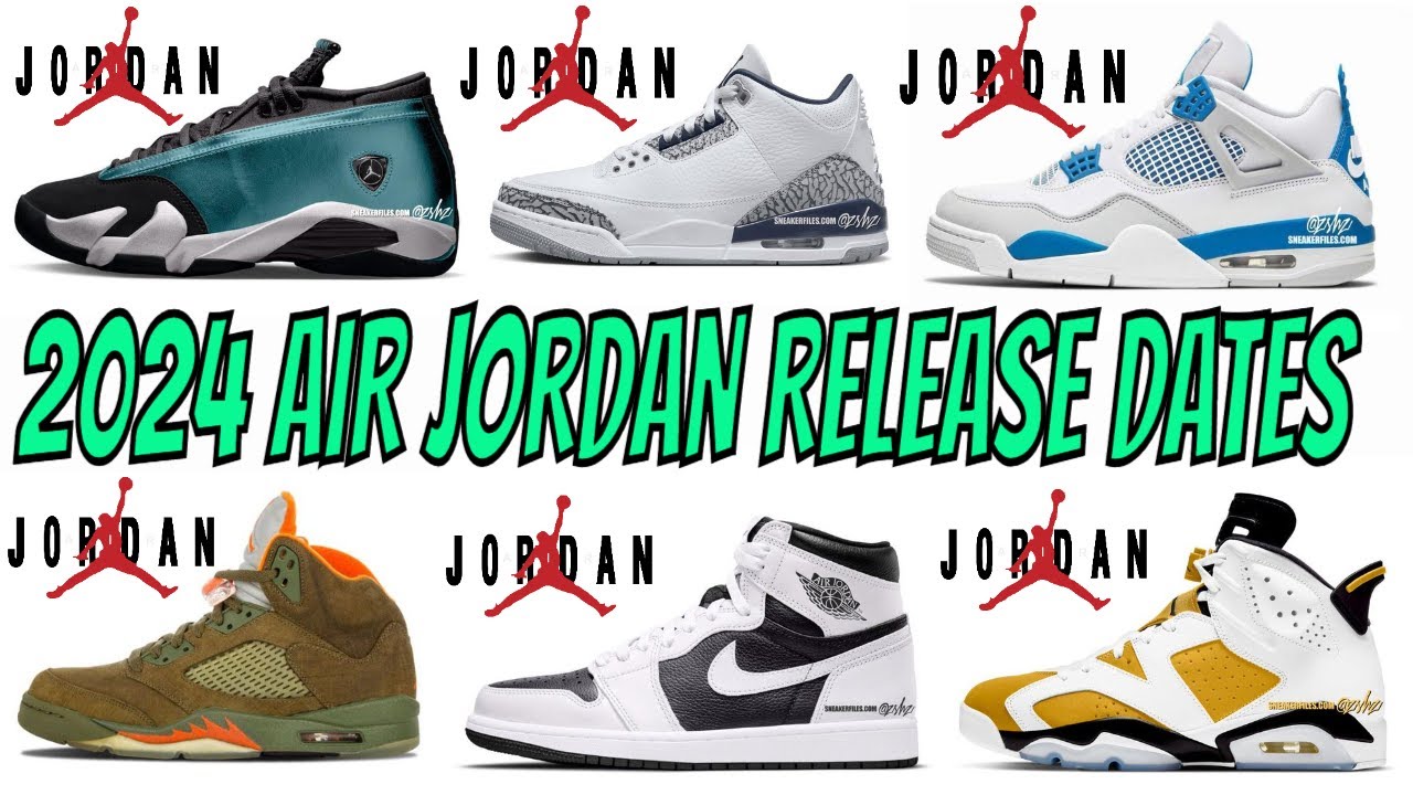 Spring 2024 Air Jordan Retro Release Dates YouTube