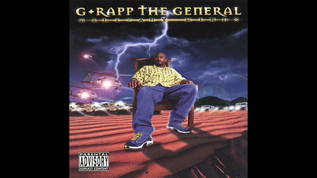 G-Rapp The General - Military Mindz (1998) [Full Album] Houston, TX