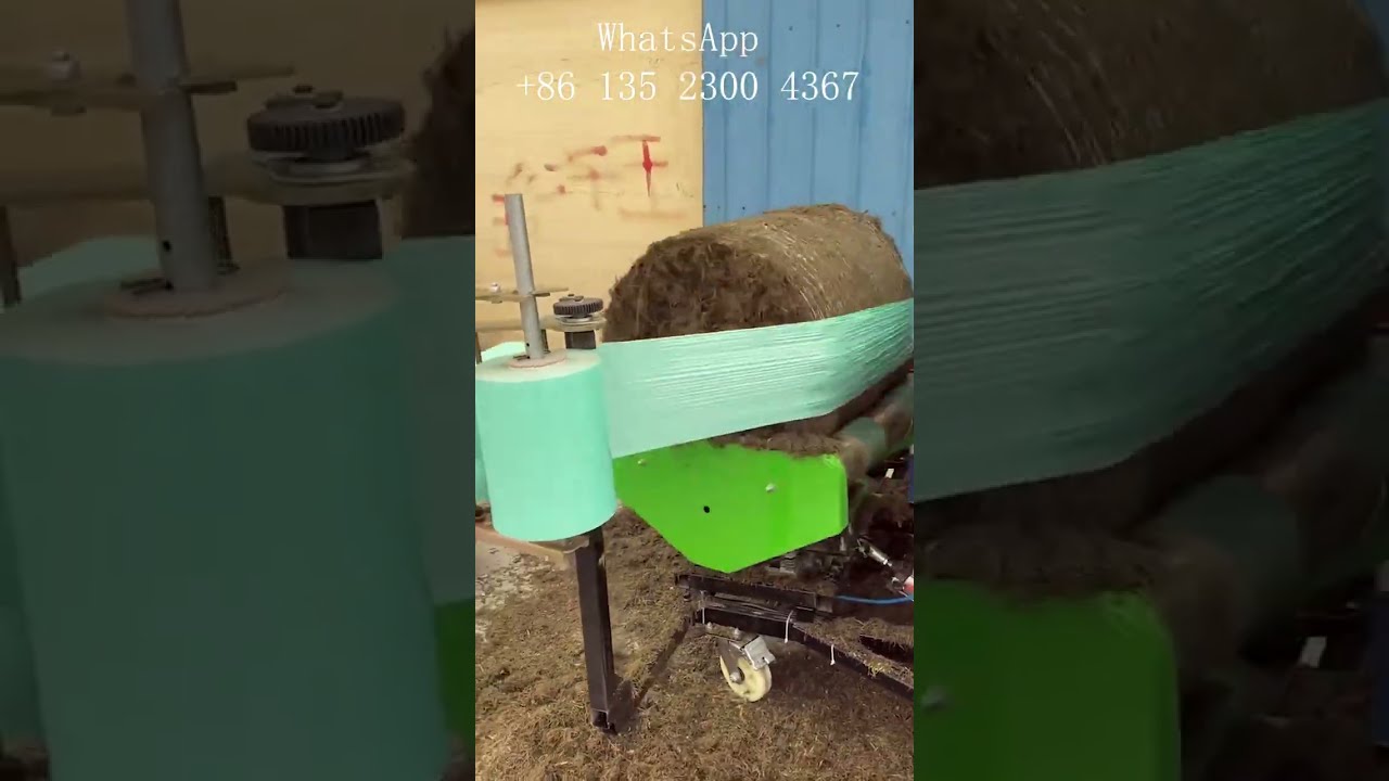 How to store winter feed for cattle and sheep? Use a silage baler to have fresh grass at any time