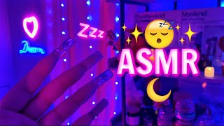 TAPPING AROUND MY ASMR ROOM 🏡♡✨(FAST TAPPING, SCRATCHING, WHISPERS...😴)