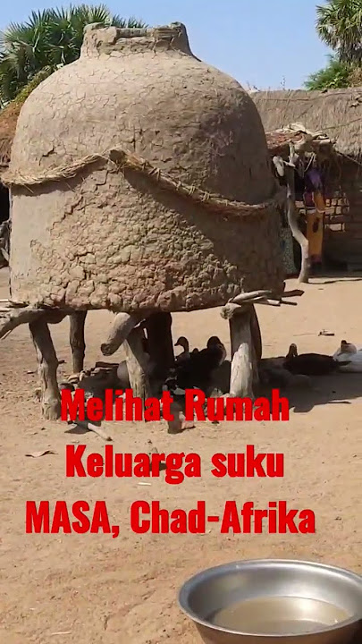 rumah keluarga suku MASSA, Chad-Afrika