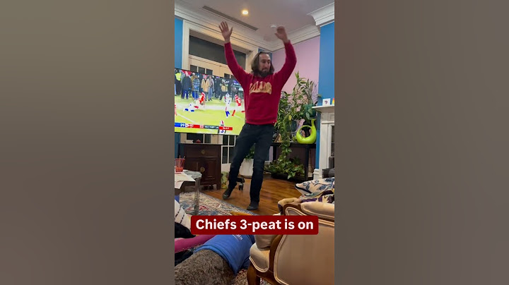 Nick is HYPE after the #Chiefs #afc Championship win 😤 #superbowl #bills #nfl #patrickmahomes