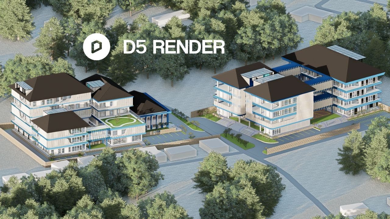 Large Scale Architecture Animation Render | D5 Render Showcase | University Plan