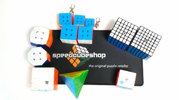 SpeedCubeShop MEGA Unboxing | MF7, Gans 2x2 V2, Axis Time Wheel, And Many More!