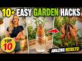 10+ Easy DIY Garden Ideas That Look Amazing 🌿 Simple Backyard Tips #diy