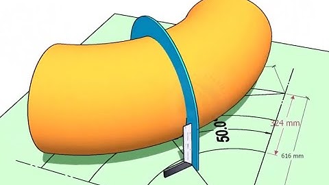 How to cut an Elbow to any degree  Simple method 2