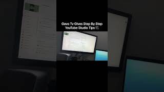 Gavo Tv Gives Step By Step YouTube Studio Tips 🎥
