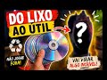 TRANSFORMEI CD VELHO EM ALGO ÚTIL- DIY