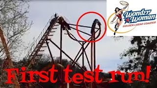 Wonder Woman, Six Flags Fiesta Texas: *Testing!*