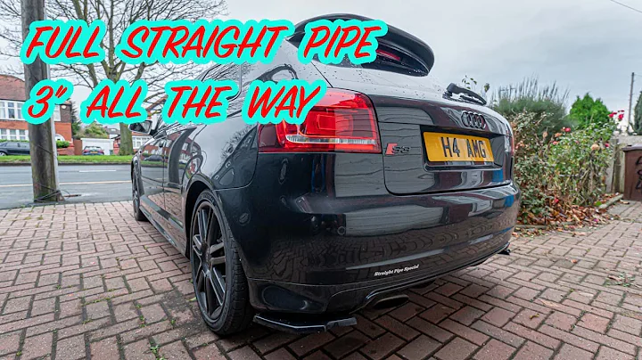 Loudest Audi S3 8p | Cold Start | Full Straight Pipe