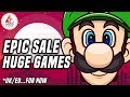 HUGE New Switch eShop Sale! BIG Nintendo Games, Big Discounts! の動画、YouTube…