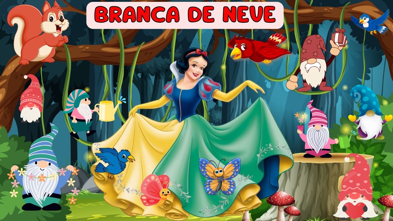 BRANCA DE NEVE - HISTÓRIA INFANTIL - YouTube
