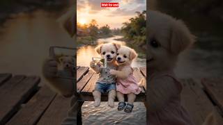 Good Deed, Miracle Return 🐶✨🐊 #shorts #trending #shortsfeed #viral #short #puppy #emotional