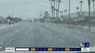 Slick roads in Las Vegas could mean major fines for some drivers