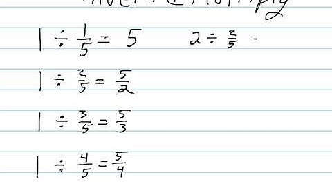 Invert and Multiply Rule