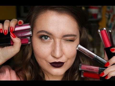 Video: Inglot HD Lip Tint Matte 18 Review