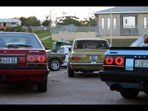 Datsun Car meet !turn sound up !MUST SEE! old school JDM.