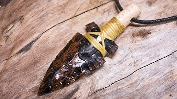 Relaxing Native American Flute Music with Flint Knapped Knife Slideshow Part 2