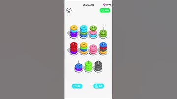 Color Hoop Stack - level 218