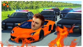 JAK DLOUHO DOKÁŽU UJÍŽDĚT POLICII? Beamng.drive