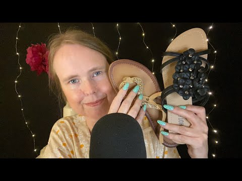 ASMR SHOE Triggers 🩴👟 tapping & scratching op schoenen | ASMR Nederlands🤍
