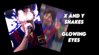 X and Y shakes and glowing eyes tutorial || Capcut