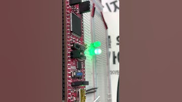 위상 교정 PWM 출력의 led 밝기 변화