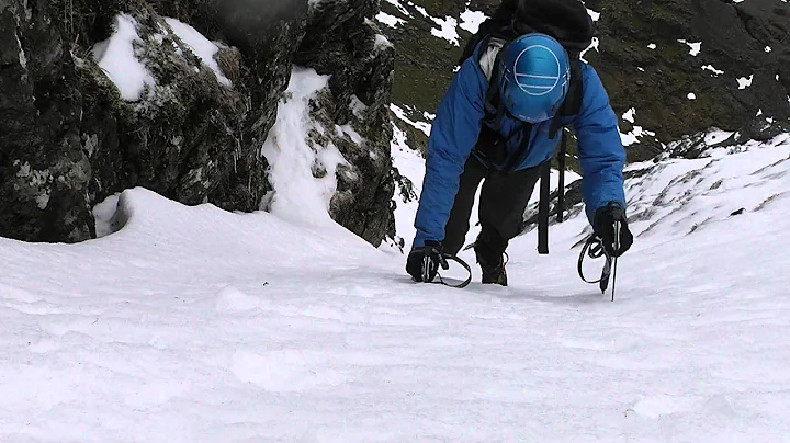 Climbing Central Trinity, Snowdon