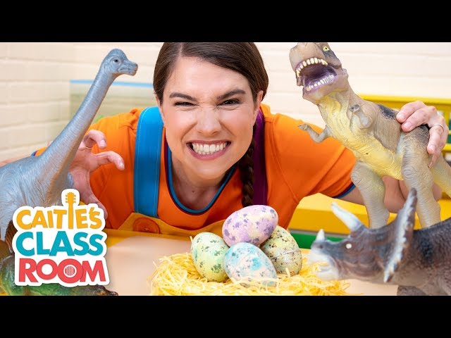 Caitie's Classroom Live  - Dinosaurs #2! class=