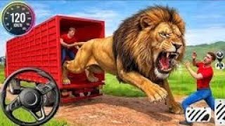 Lion Animal Transport Game | Lion Truck Delivery | Wild Animal Transport Adv screenshot 4