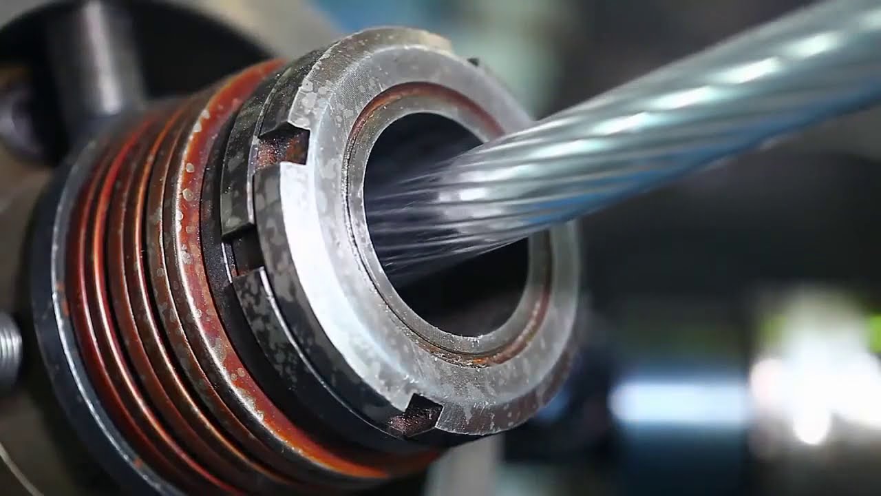 Производство кабеля -ТПК ПАРМА - YouTube