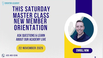 🎓 Master Class New Member Orientation – This Saturday!