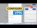 Manually Configure a VPN Connection on Windows 11 image