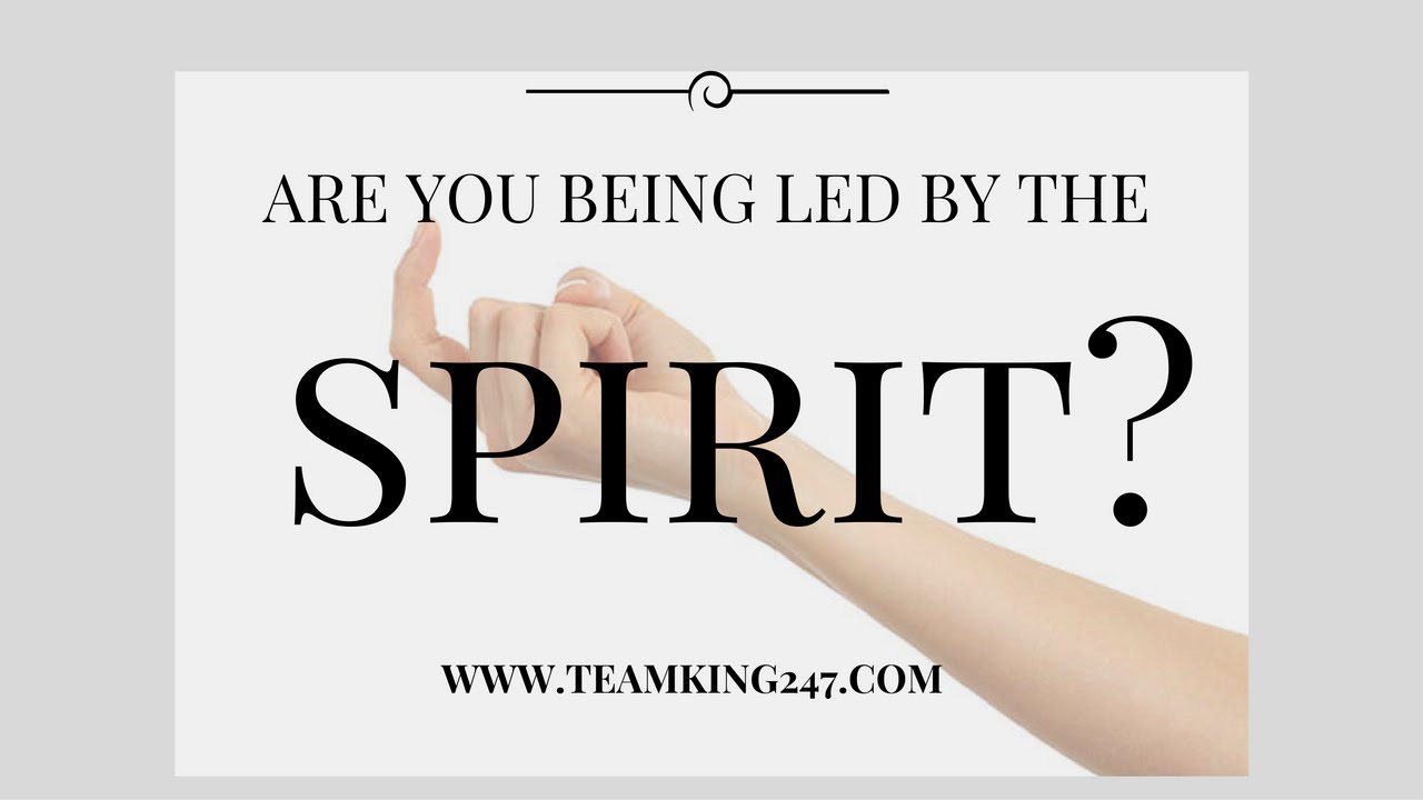 MOTIVATIONAL MONDAY | Are You Being Led by the Spirit? - YouTube